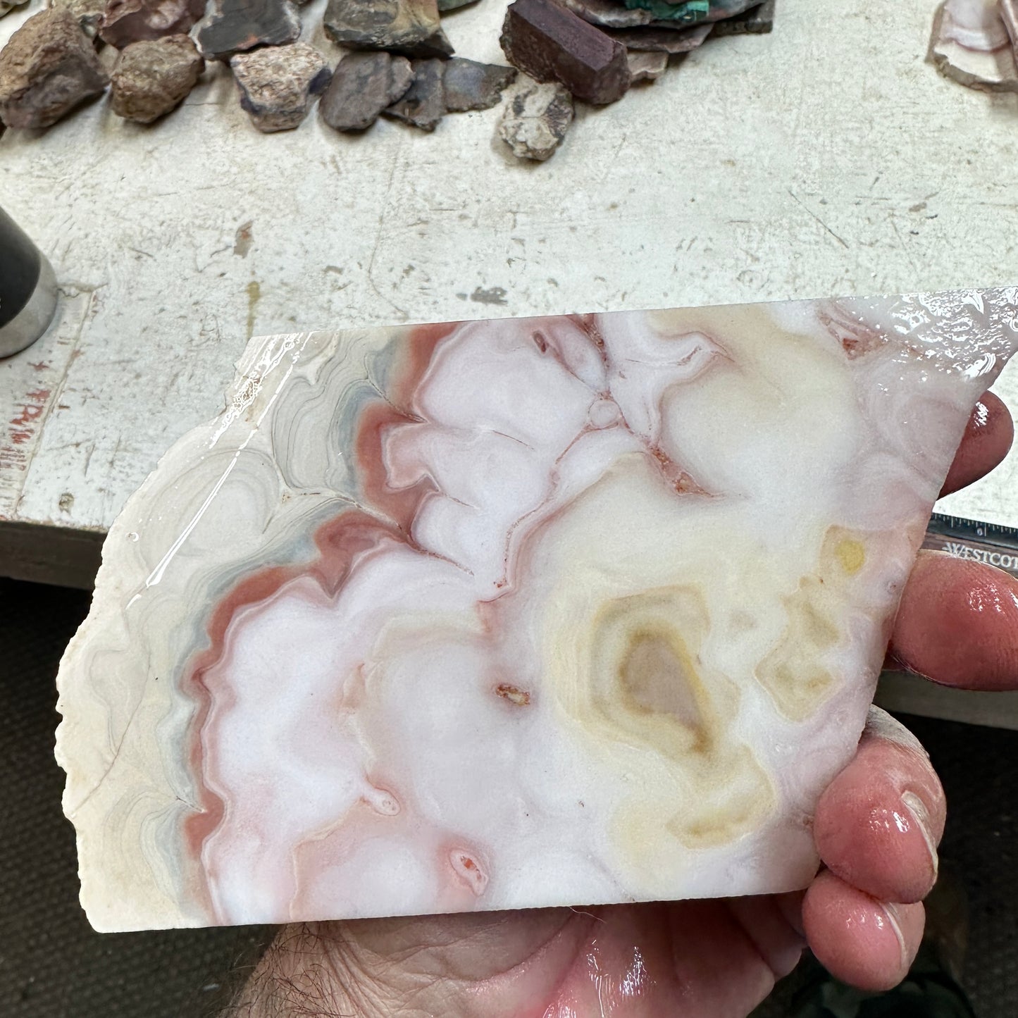 WINDY MOUNTAIN AGATE Slab - 161 grams