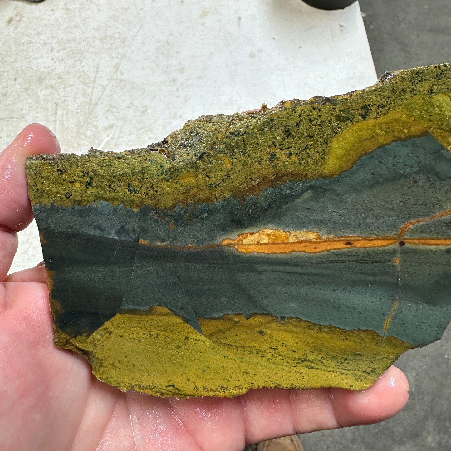 ECHO RIDGE JASPER Slab - 200 grams