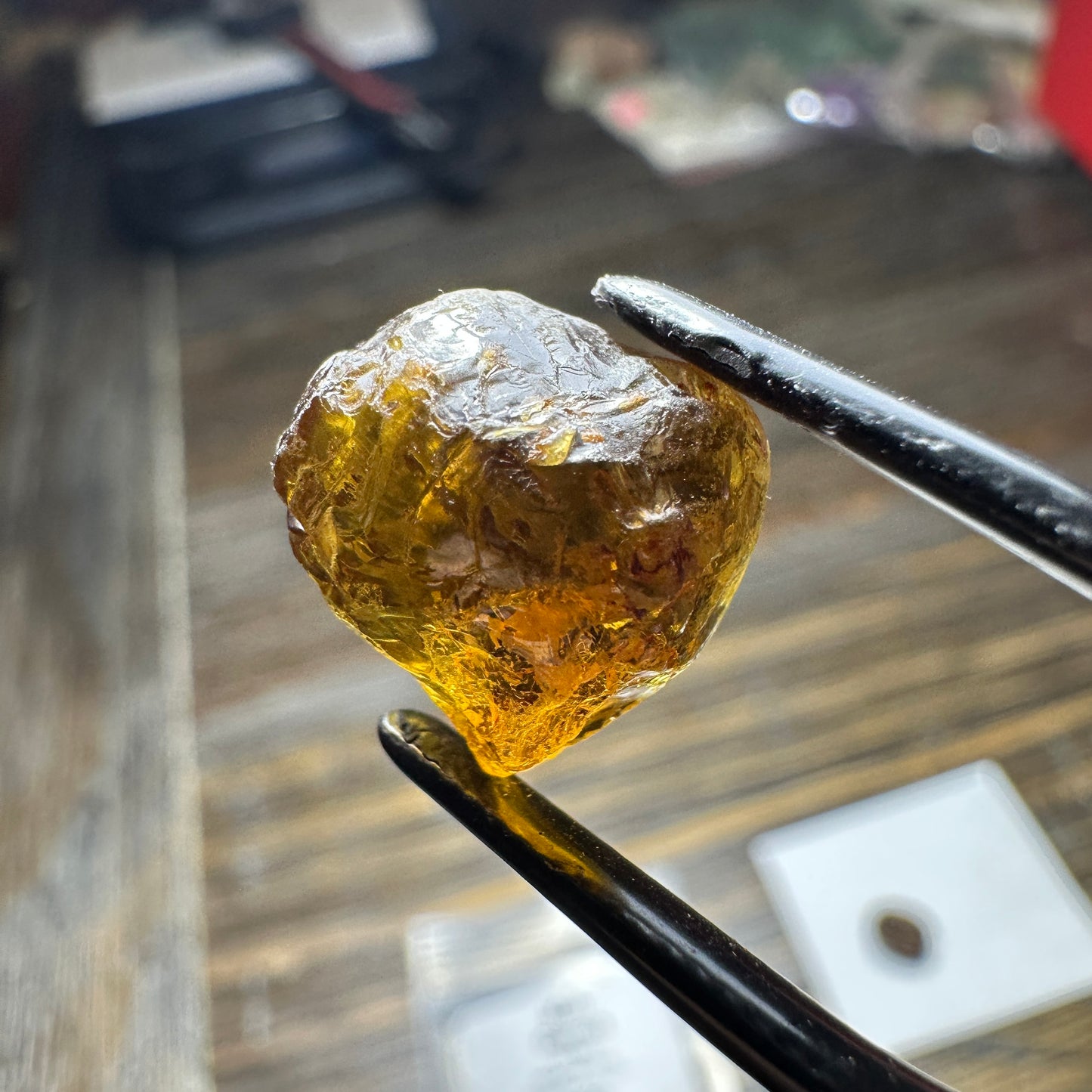 16.9ct MALI GARNET Facet Rough