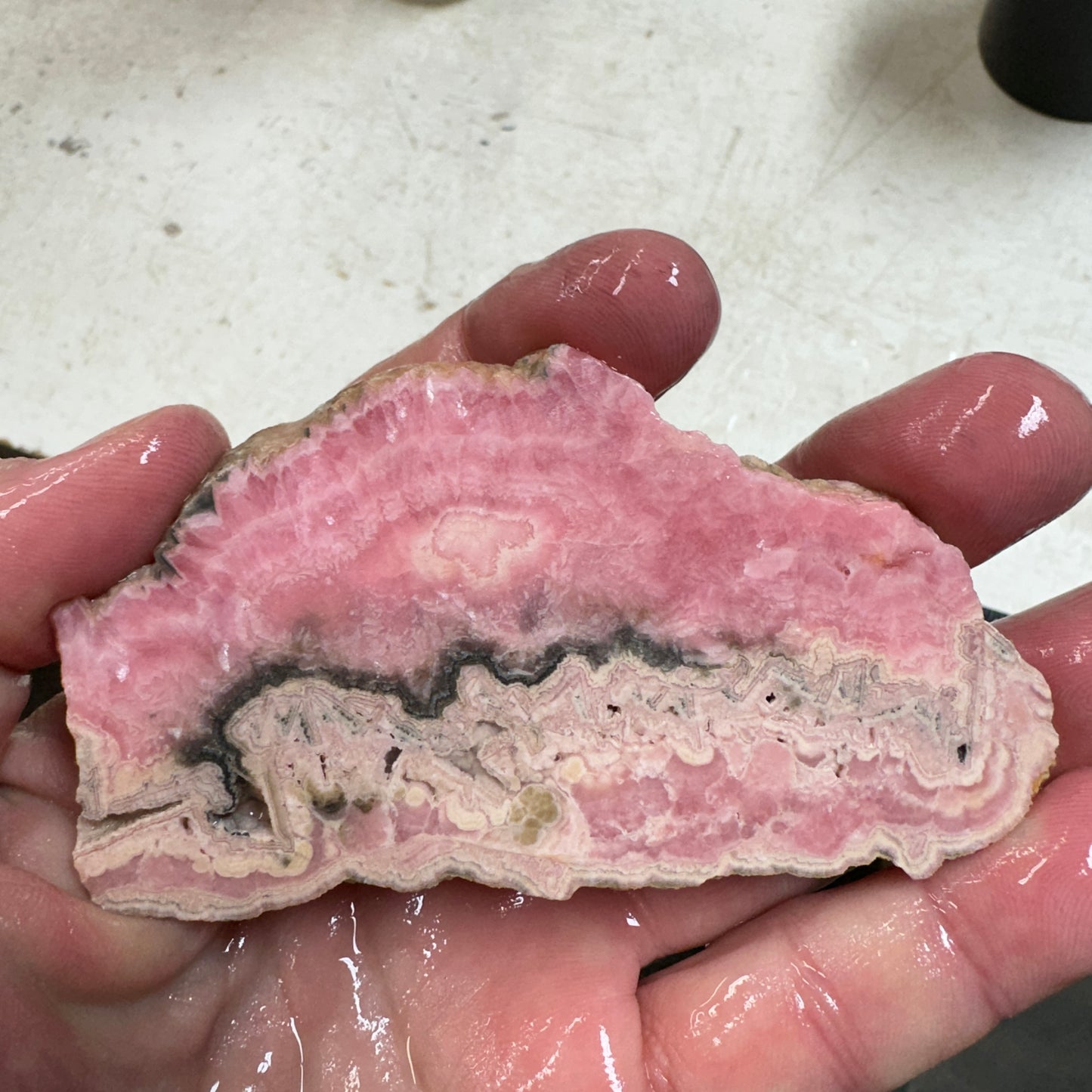Argentina RHODOCHROSITE Slab - 119 grams