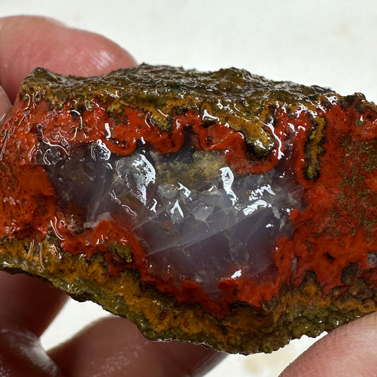 MOROCCAN SEAM AGATE Rough - 0.32 Pounds