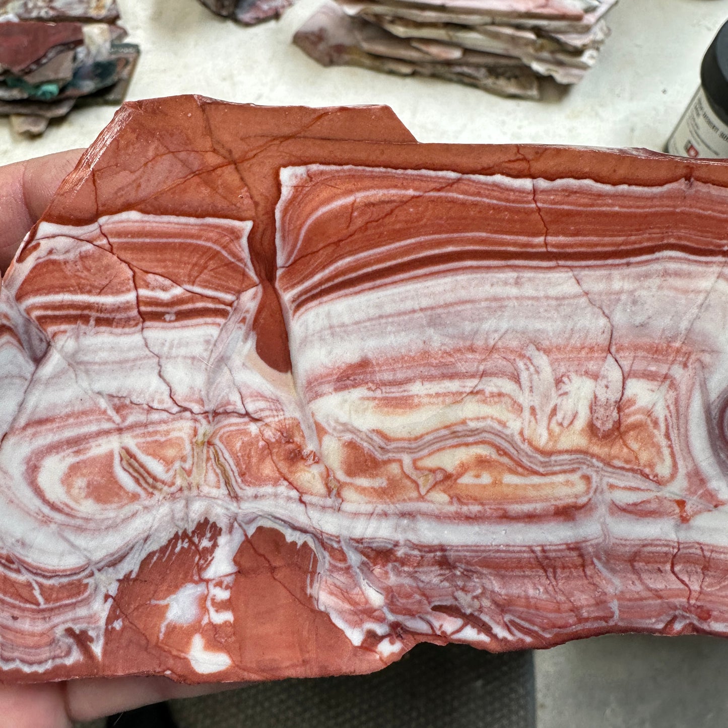 WINDY MOUNTAIN JASPER Slab - 205 grams