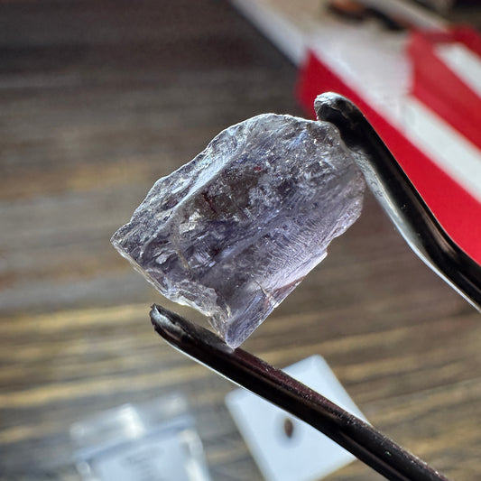 7.31ct unheated TANZANITE Facet Rough