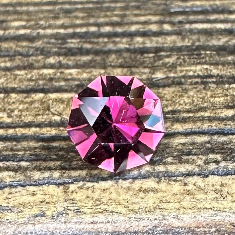 0.53ct DRC Red TOURMALINE Faceted Stone TML005