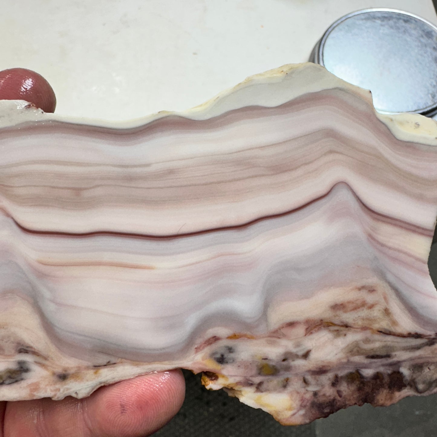 WINDY MOUNTAIN AGATE Slab - 206 grams