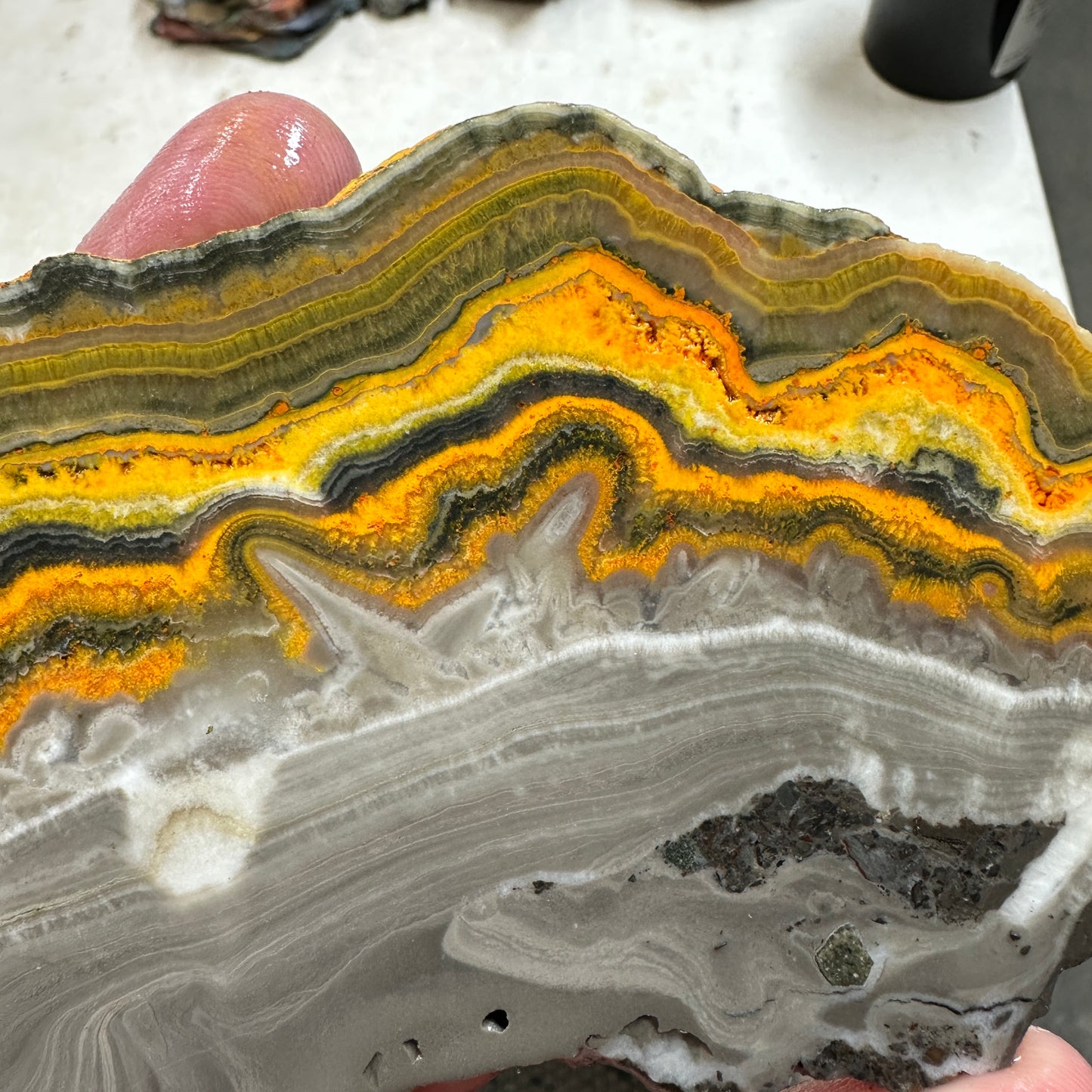 BUMBLEBEE ONYX Slab - 171 grams
