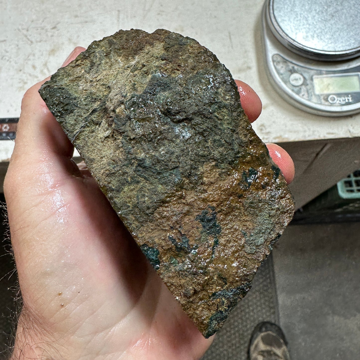 MOROCCAN SEAM AGATE Rough - 1.75 pounds