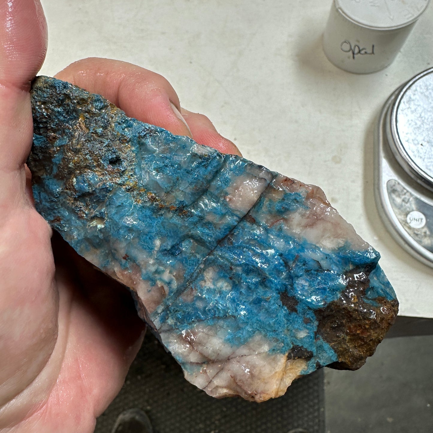 SHATTUCKITE Faced Rough - 1.90 Pounds