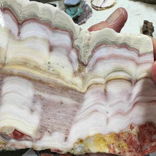 WINDY MOUNTAIN AGATE Slab - 535 grams