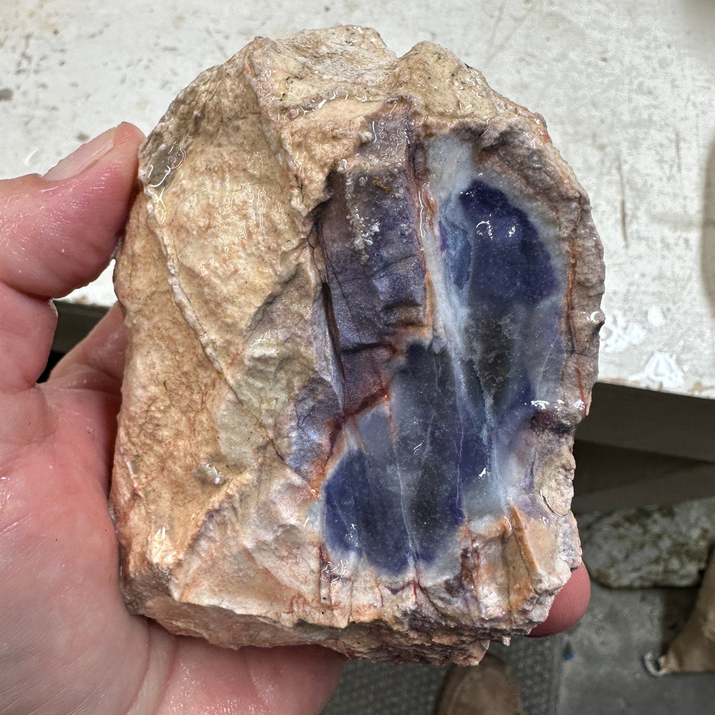 TIFFANY STONE Rough - 1.89 Pounds