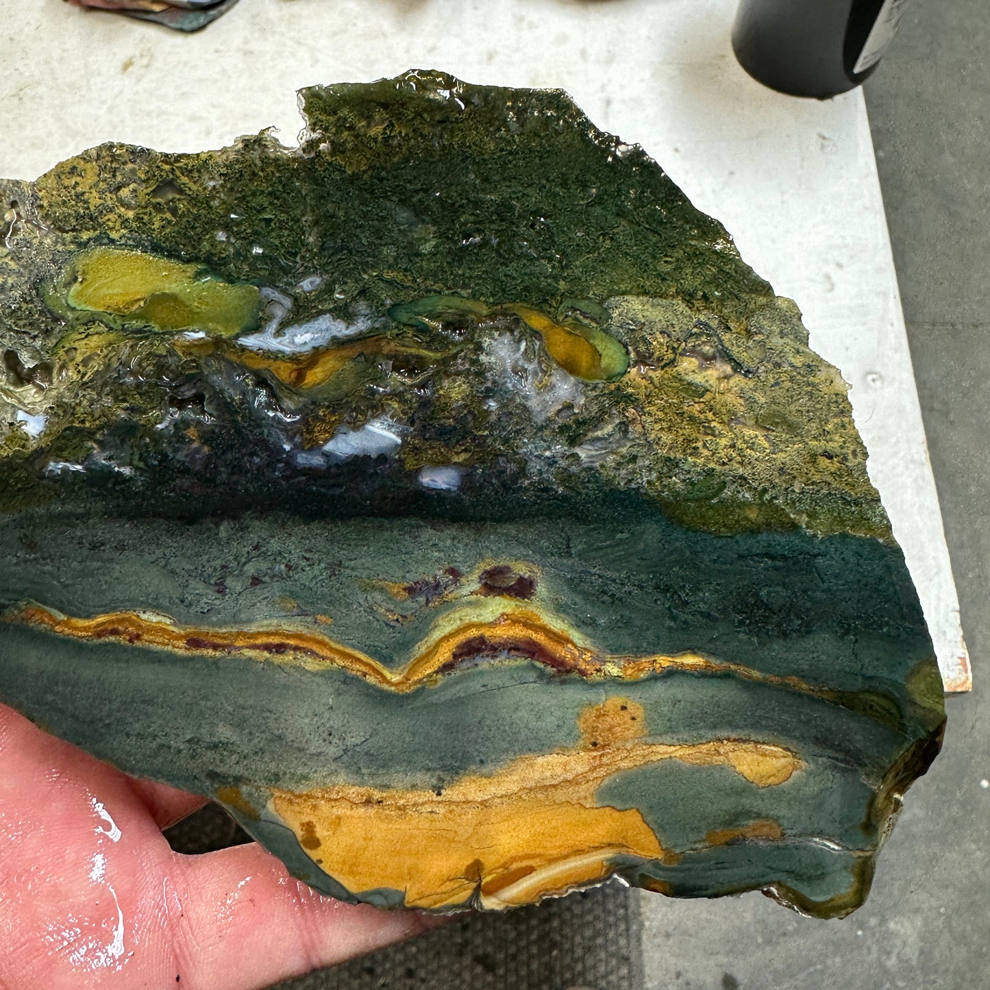 ECHO RIDGE JASPER Slab - 222 grams