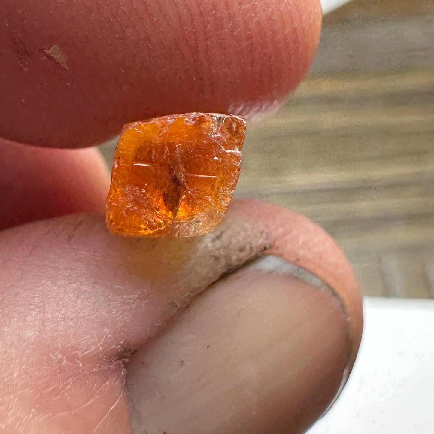 12.40ct IMPERIAL TOPAZ Facet Rough