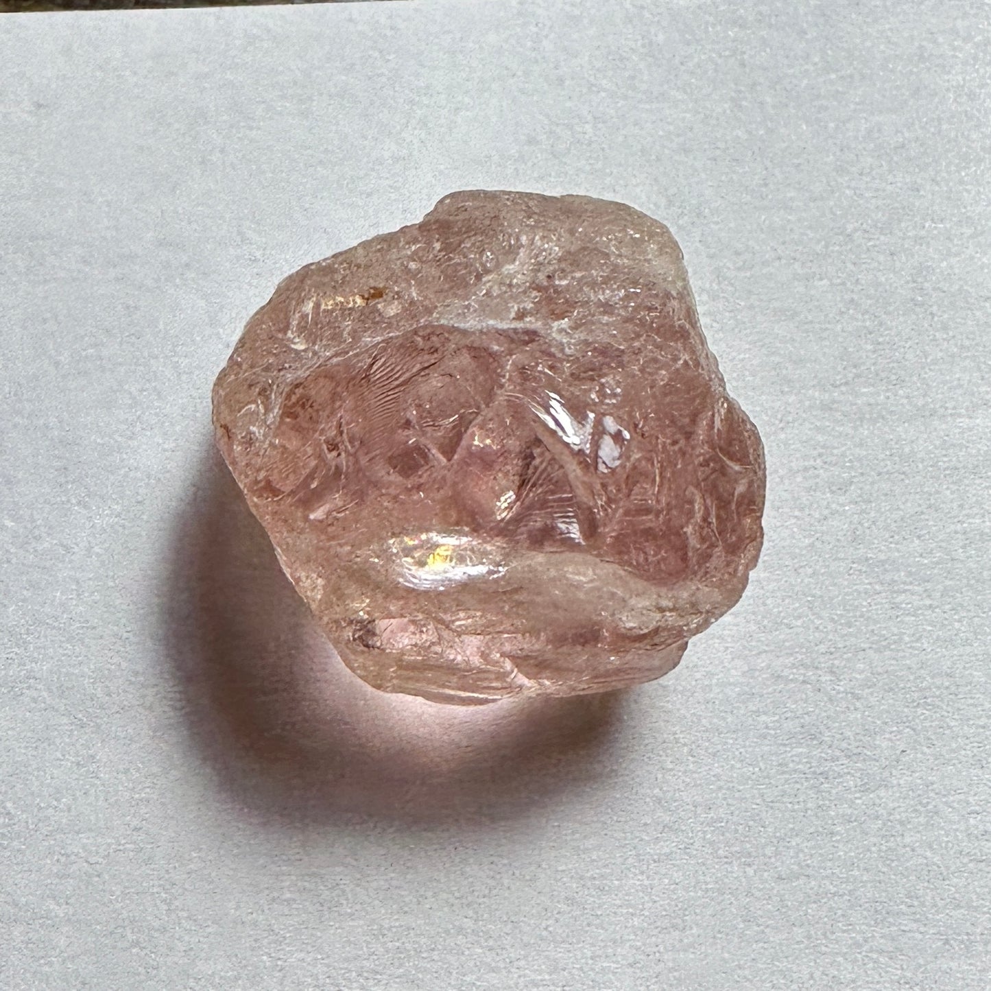 40.18ct PINK TOPAZ Facet Rough