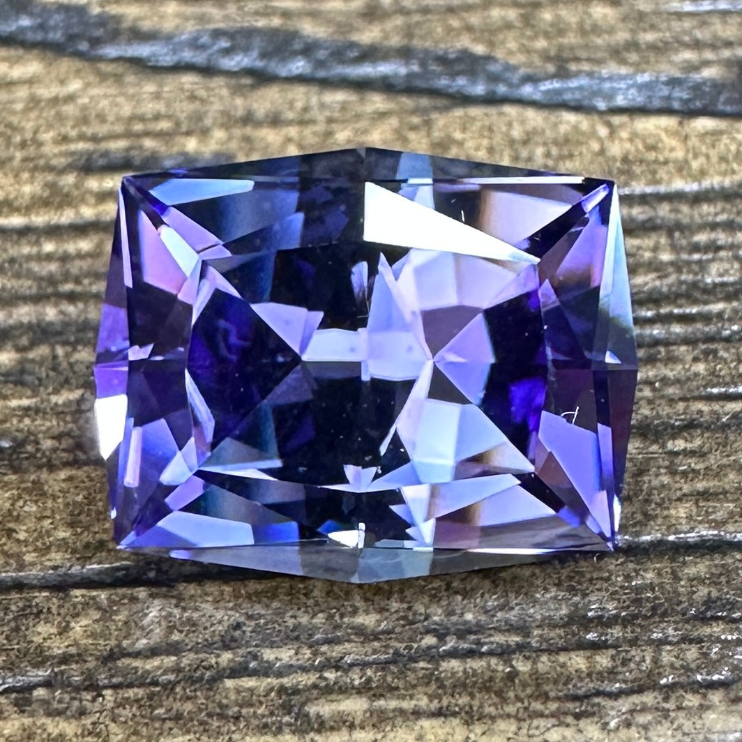 6.70ct Unheated TANZANITE Faceted Stone TAN004