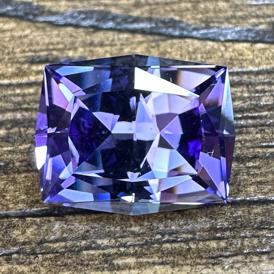 6.70ct Unheated TANZANITE Faceted Stone TAN004