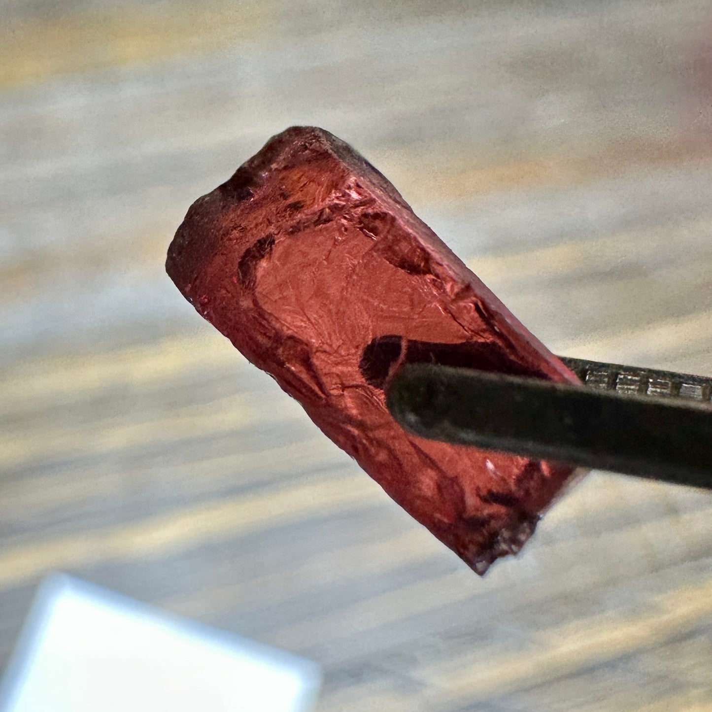 4.60ct MALAYA GARNET Facet Rough