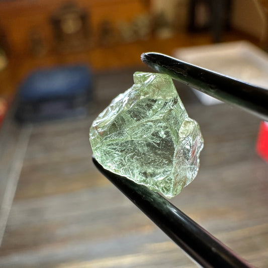 6.08ct GREEN DRAGON GARNET Facet Rough