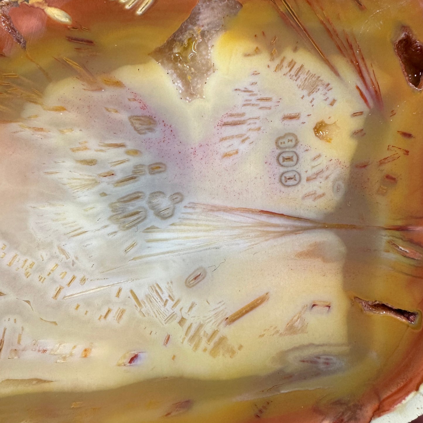 TUBE AGATE Slab - 156 grams