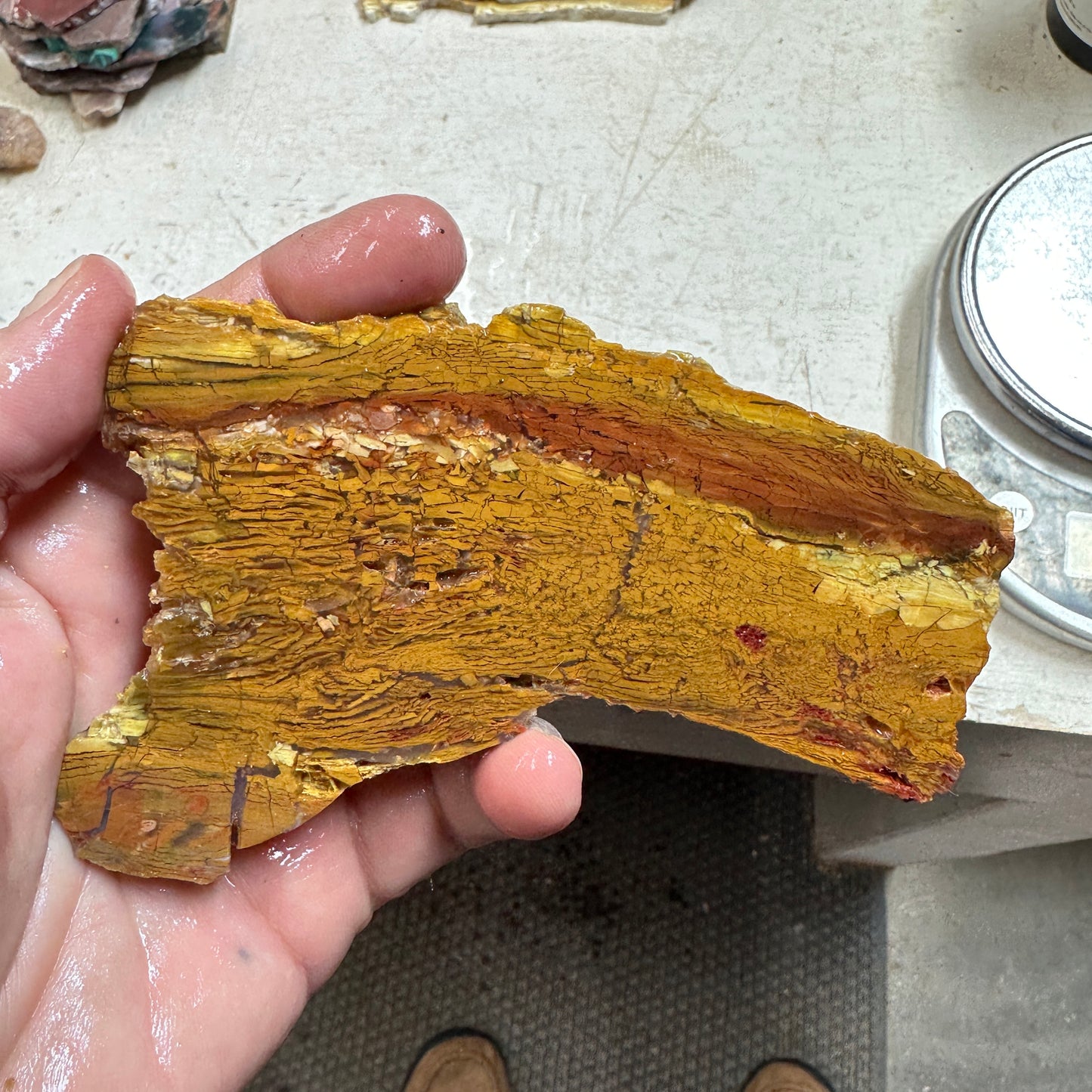 HOWARDITE Slab - 123 grams