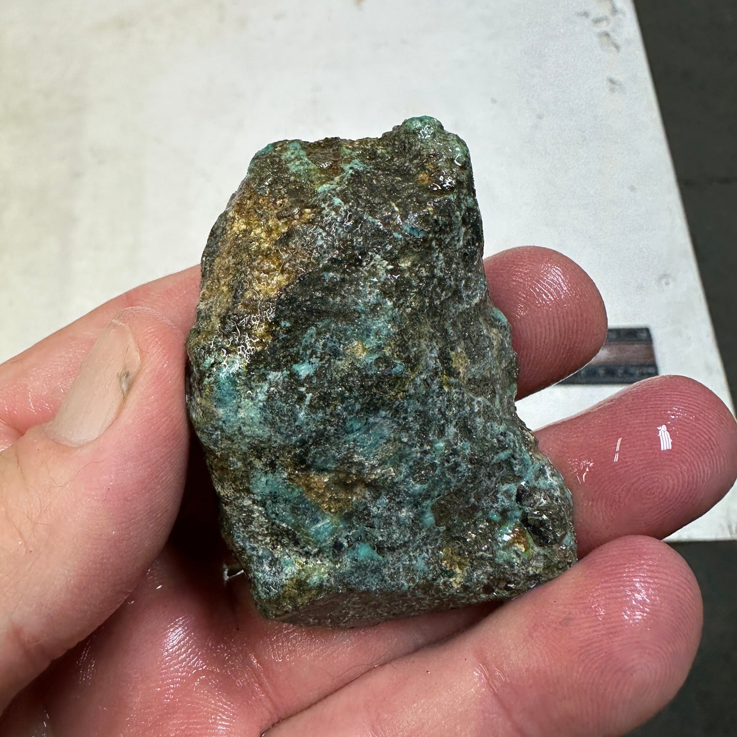 MORENCI2 Turquoise rough - 151 grams