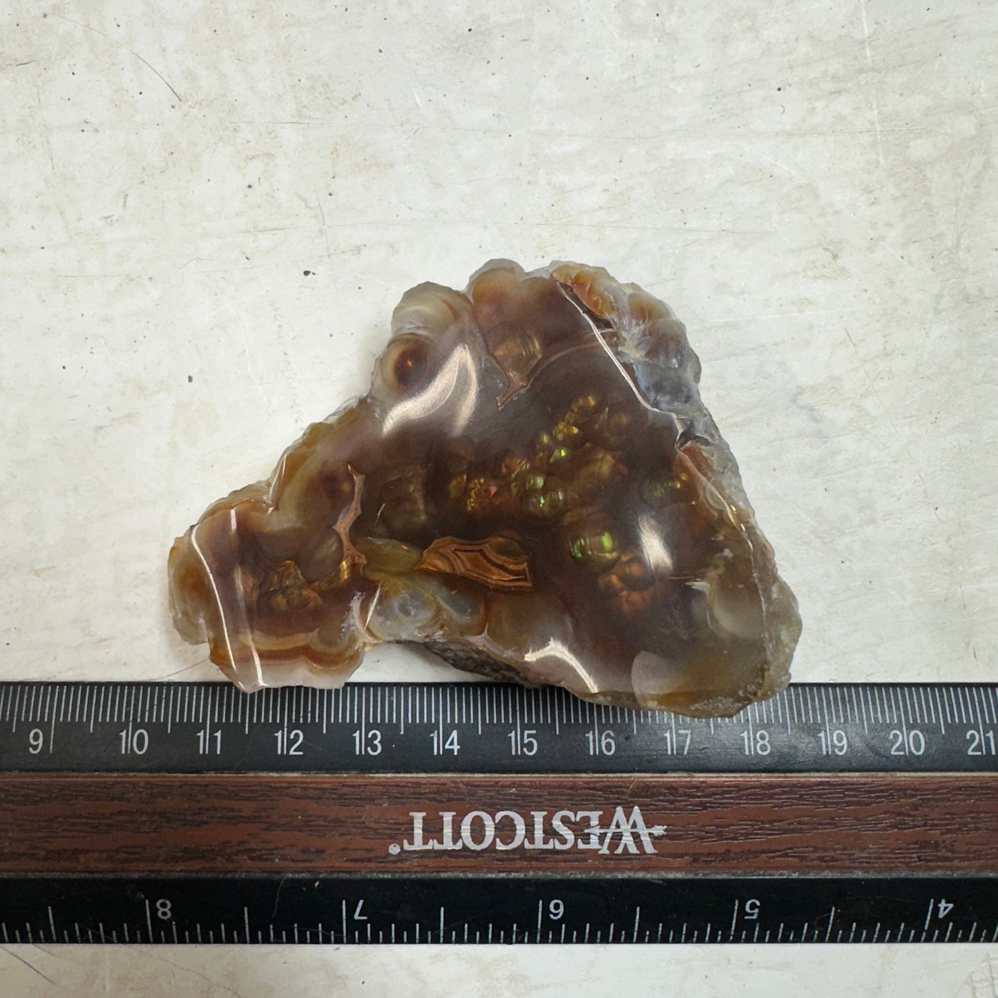 AGUASCALIENTES FIRE AGATE Polished Specimen