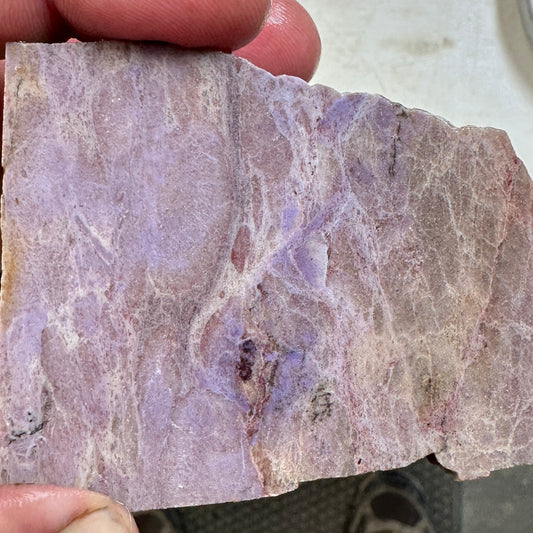 TURKISH PURPLE JADEITE Faced Rough - 1.52 Pounds