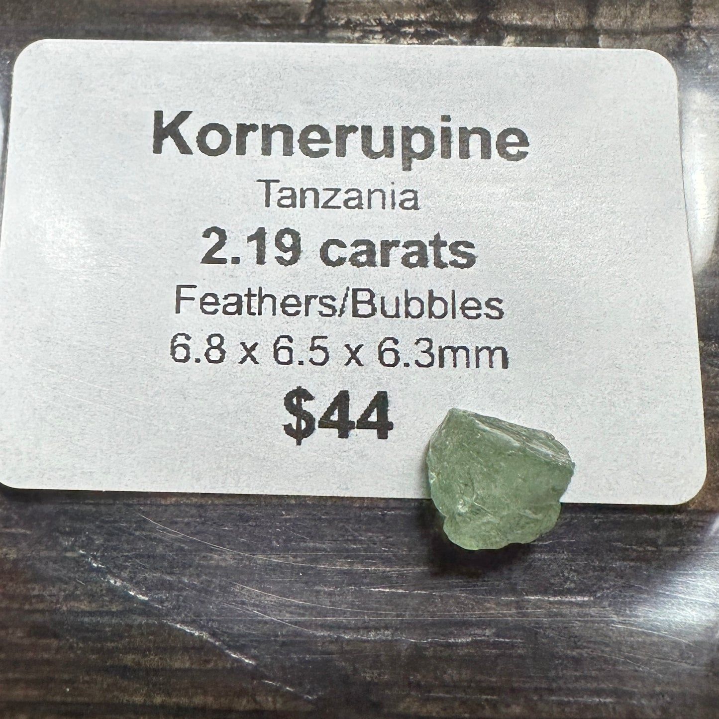 2.19ct KORNERUPINE Facet Rough