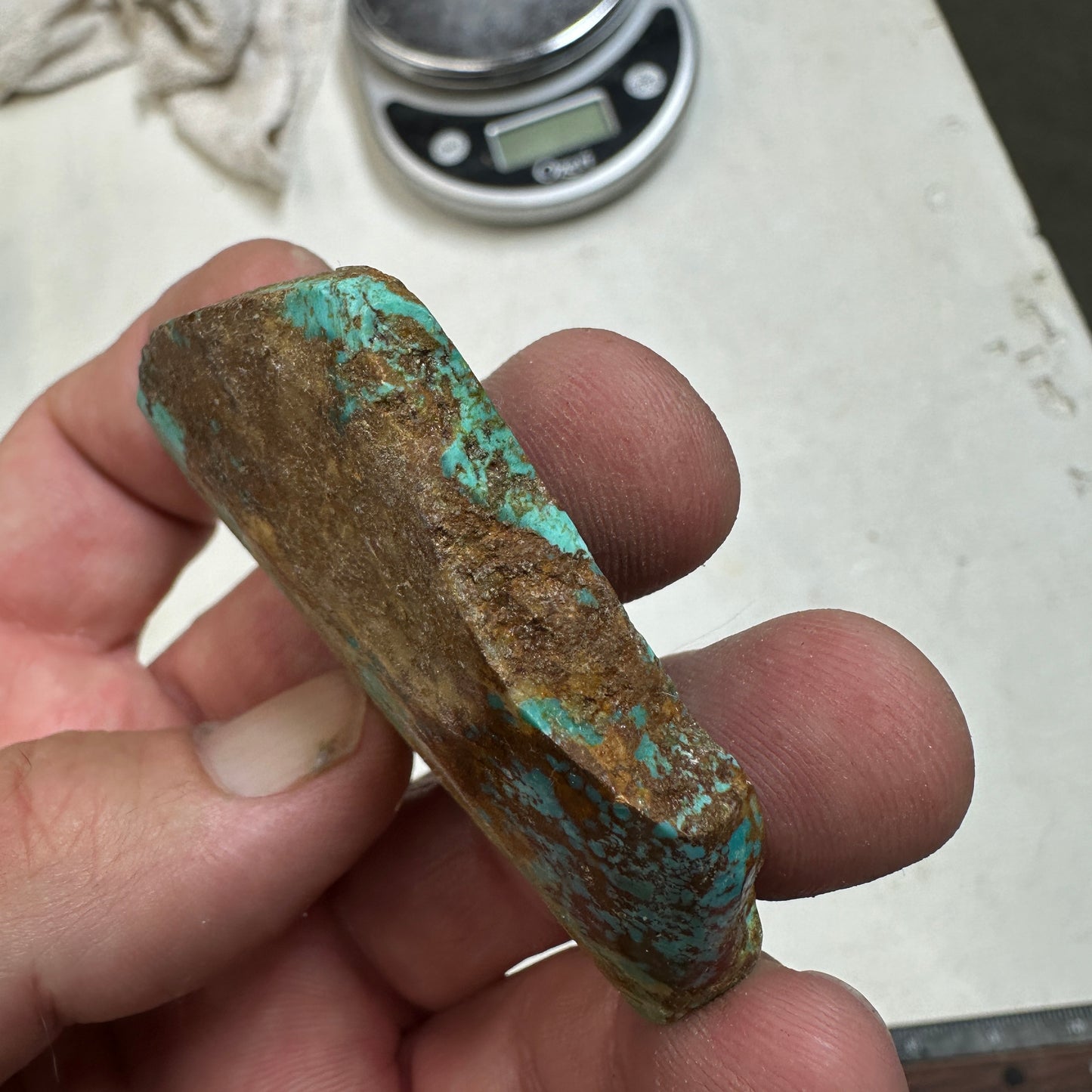 RISING PHOENIX Turquoise rough - 52 grams