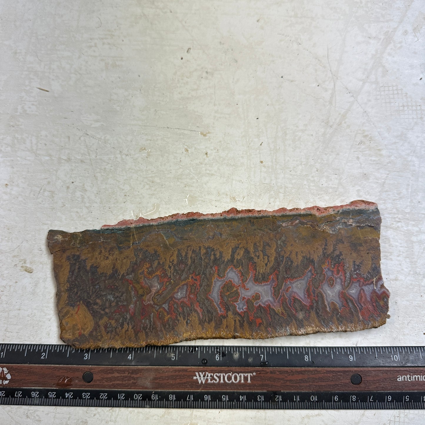 MOROCCAN SEAM AGATE Slab - 279 grams