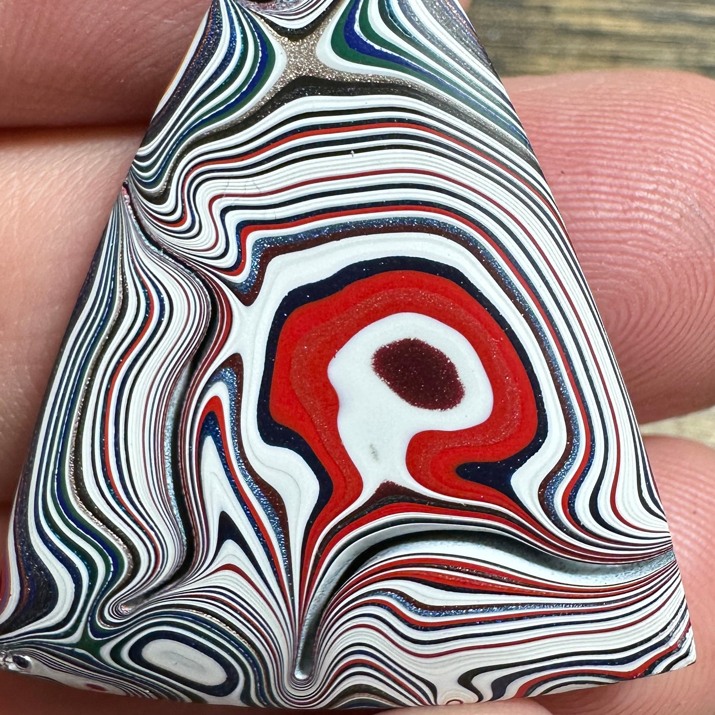 Kenworth Fordite cabochon