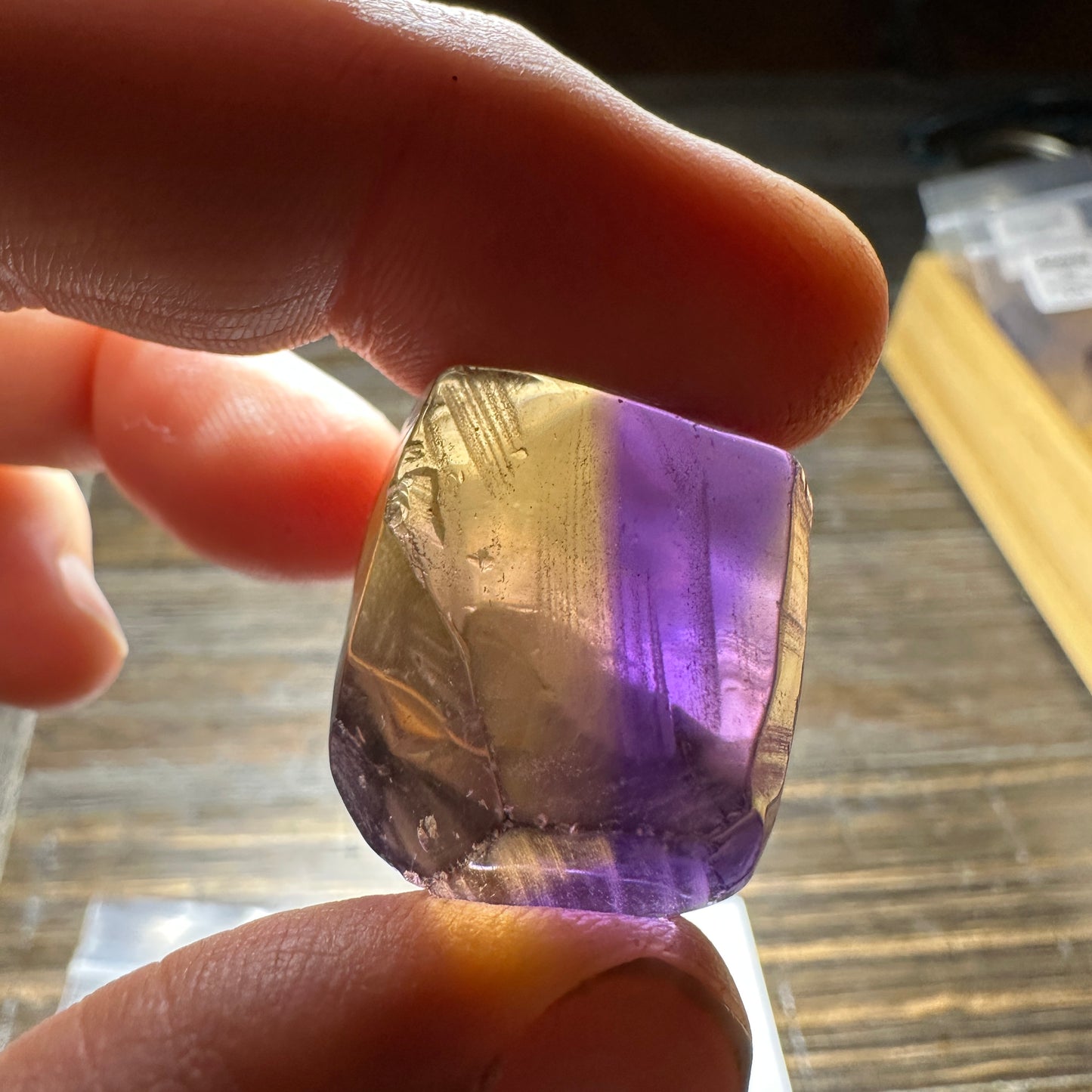 115.3ct AMETRINE QUARTZ Facet Rough