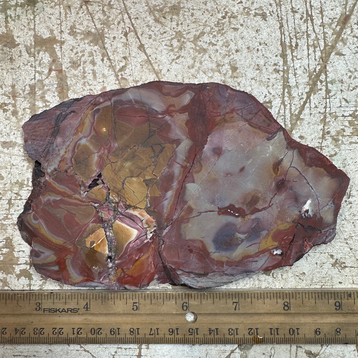 MESCALERO JASPER Slab - 229 grams