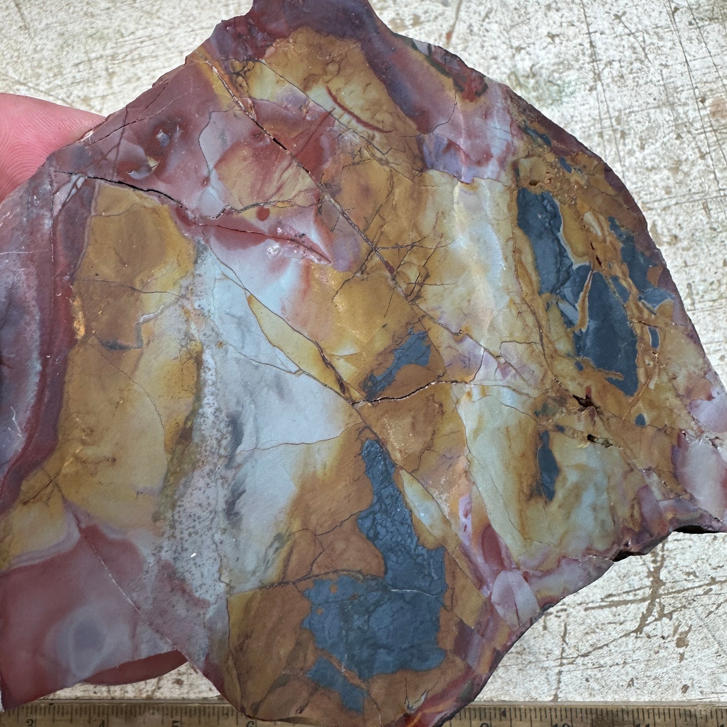 MESCALERO JASPER Slab - 242 grams