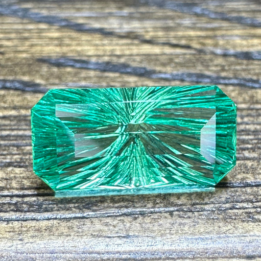 10.81ct COBALT SAPPHIRE Faceted Stone LAB002