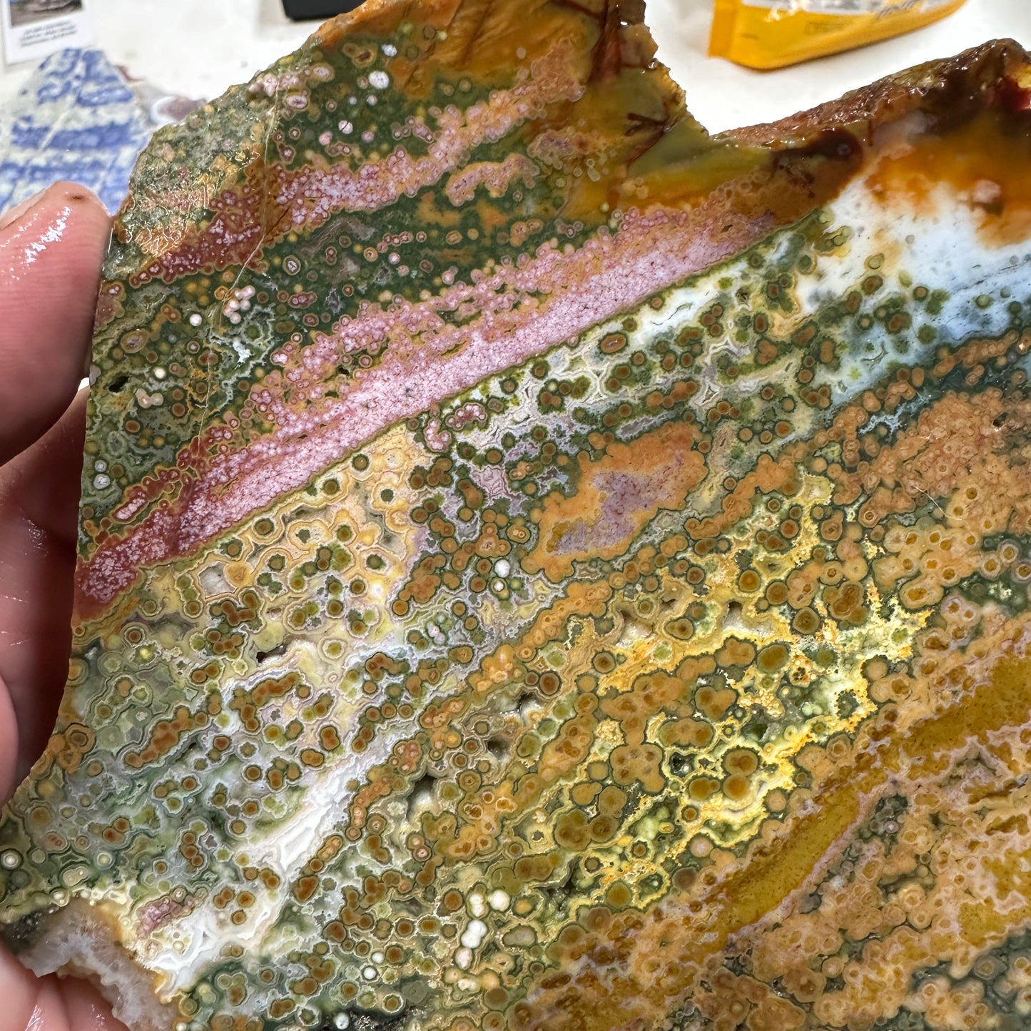 RIVER JASPER Slab - 356 grams