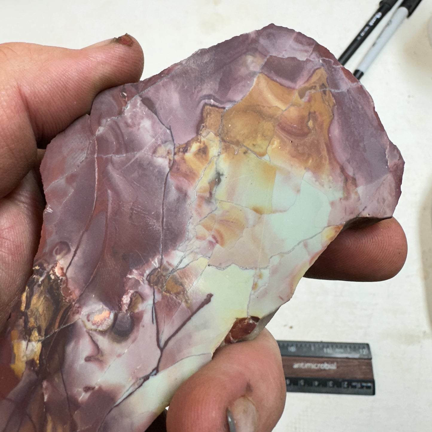 MESCALERO JASPER Slab - 156 grams