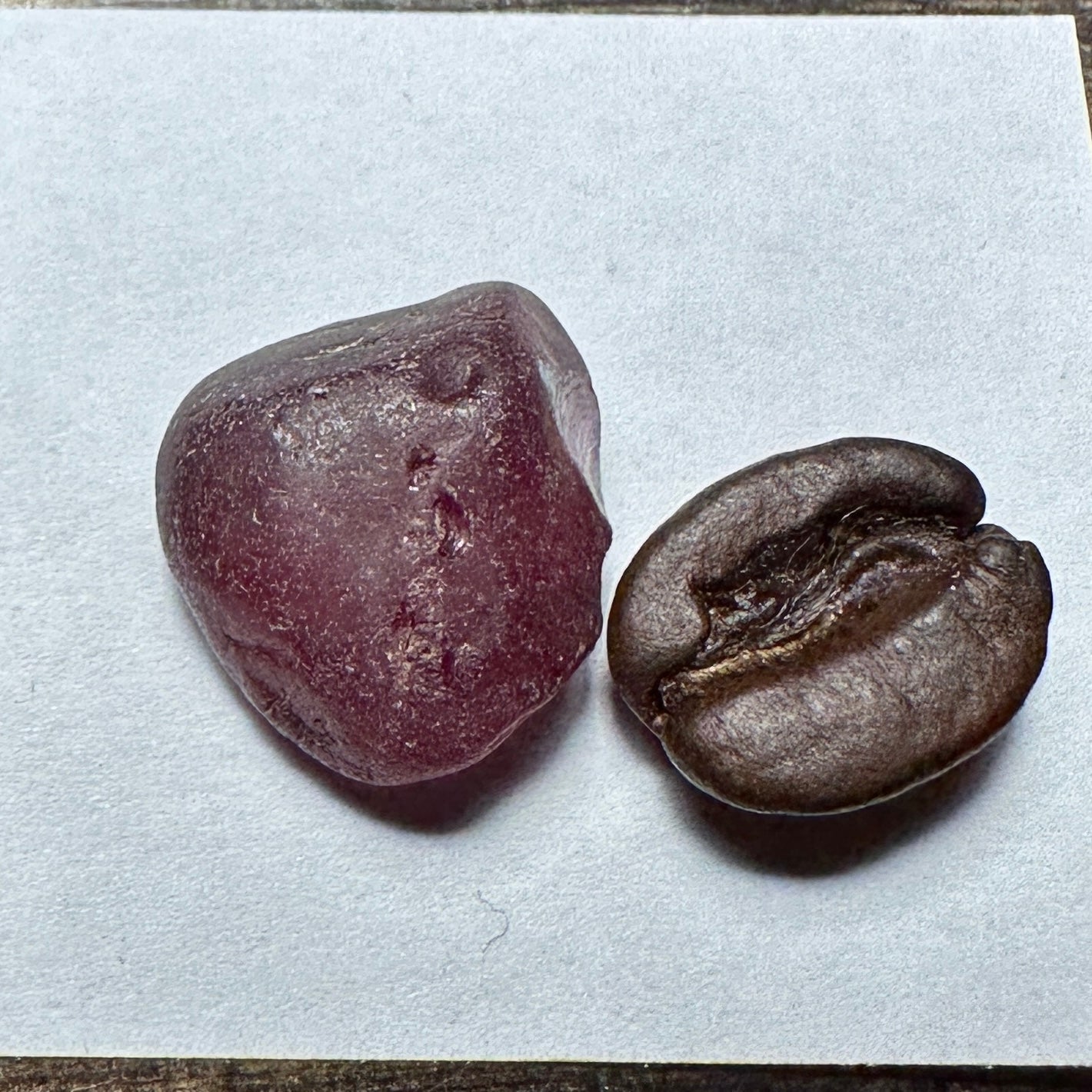 11.40ct RHODOLITE GARNET Facet Rough