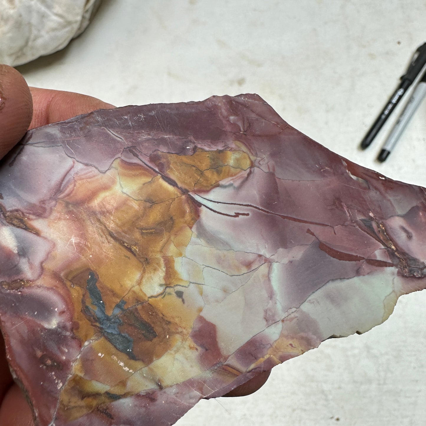 MESCALERO JASPER Slab - 126 grams