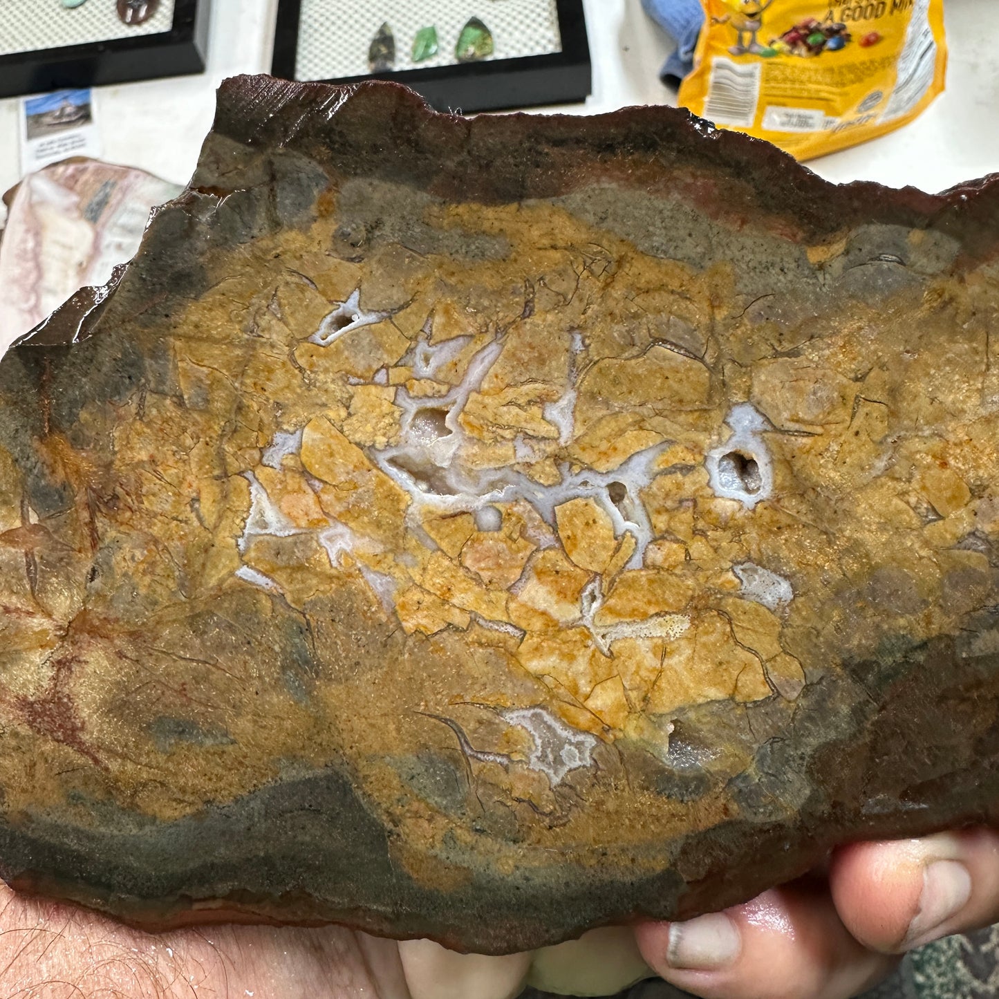 DRY CREEK JASPER Slab - 235 grams