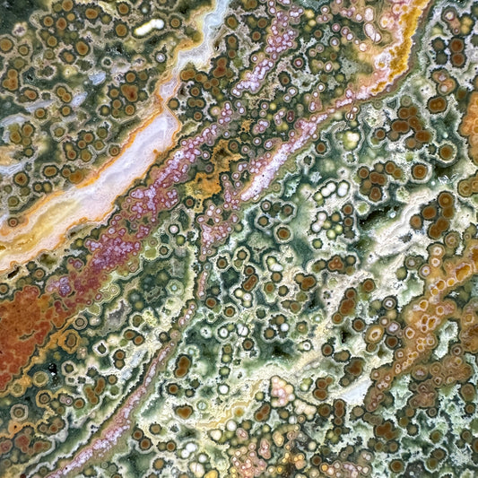 RIVER JASPER Slab - 382 grams