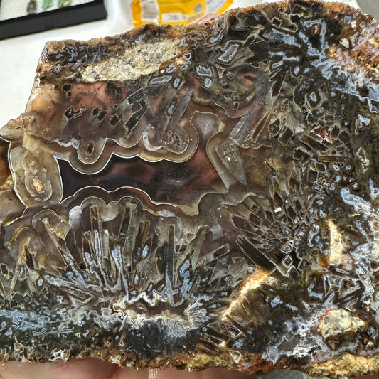 TURKISH STICK AGATE Slab - 150 grams