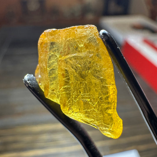 12.38ct GOLDEN APATITE Facet Rough