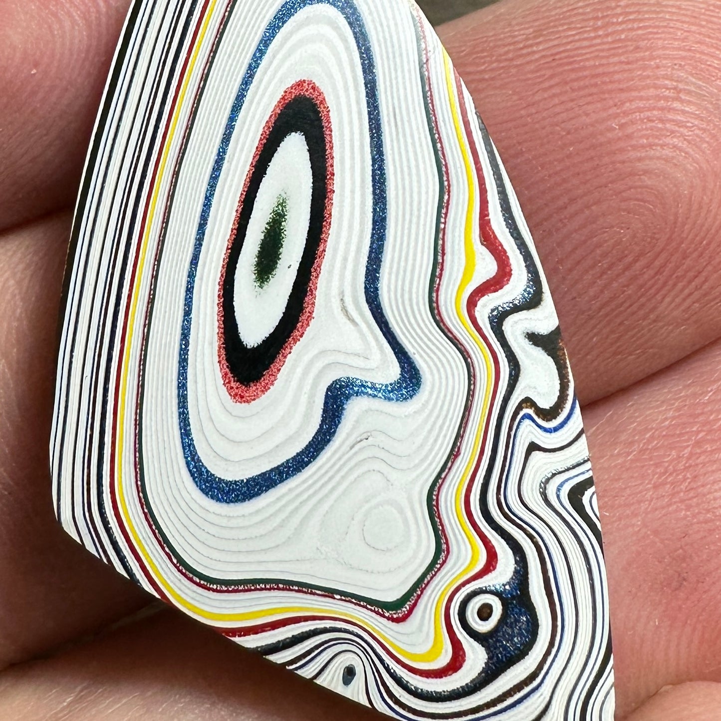 Kenworth Fordite cabochon