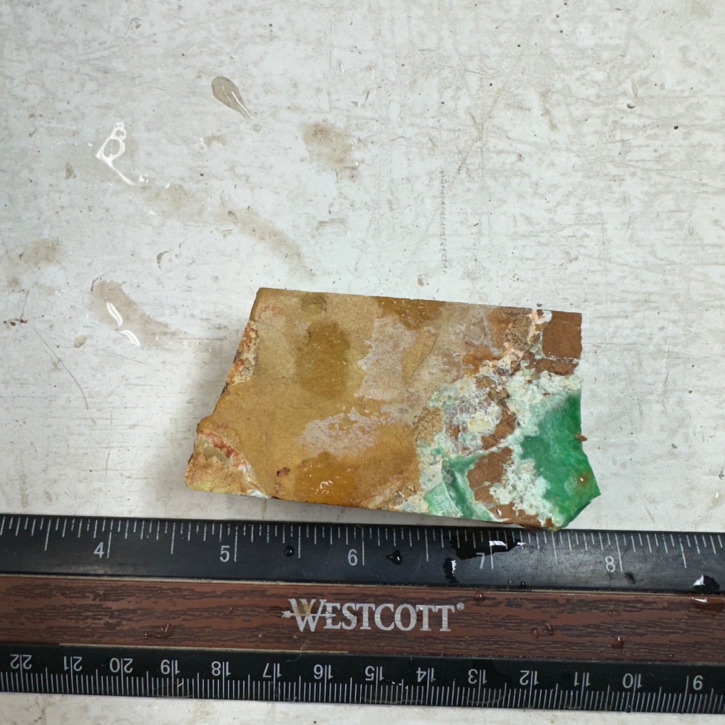 AUSTRALIAN VARISCITE Plate - 128 grams