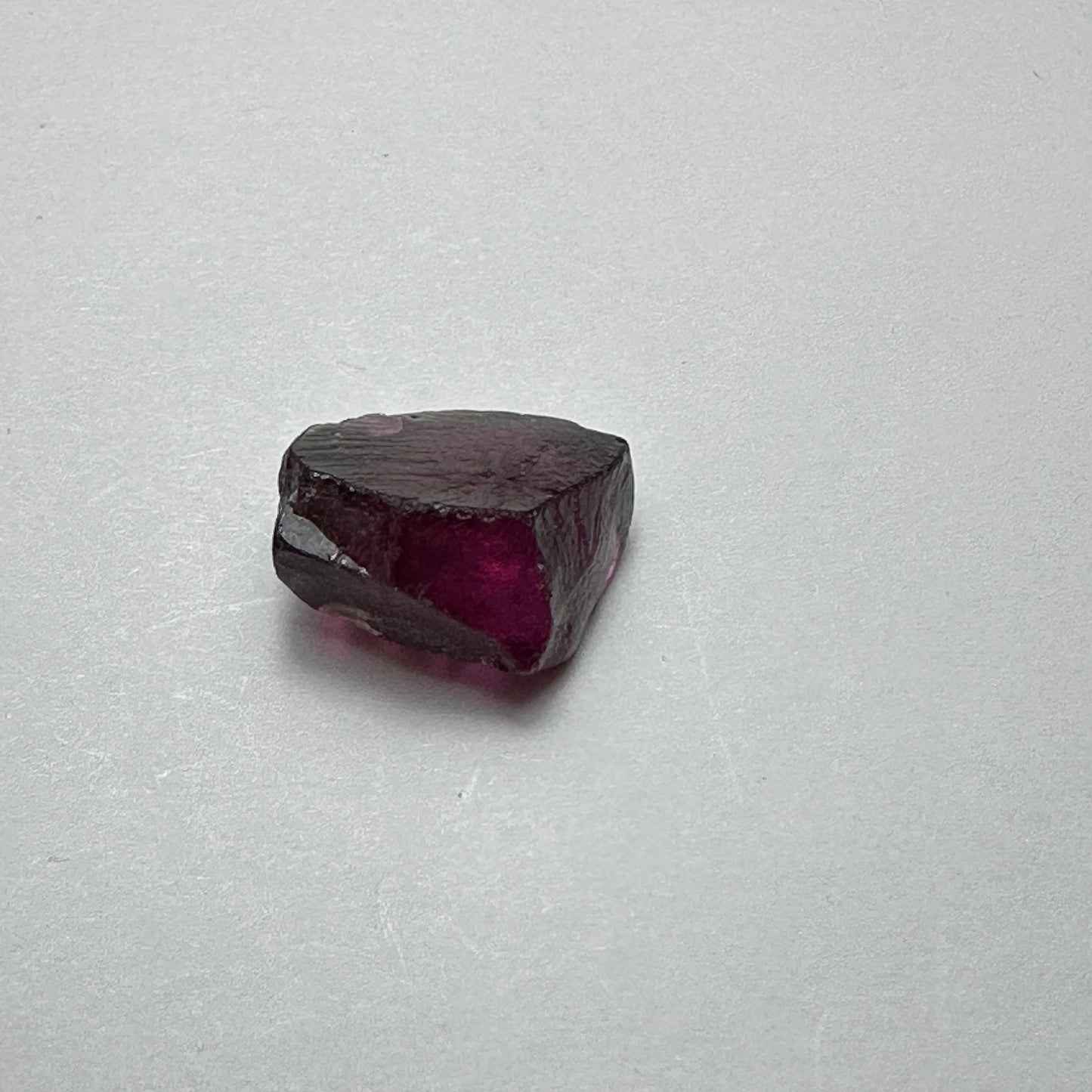 9.7ct RHODOLITE GARNET Facet Rough