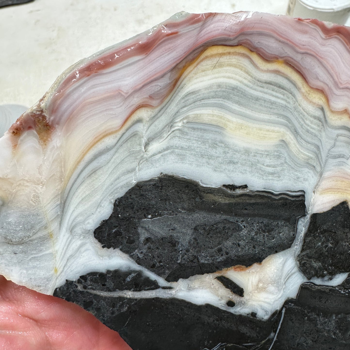 WINDY MOUNTAIN AGATE Slab - 253 grams