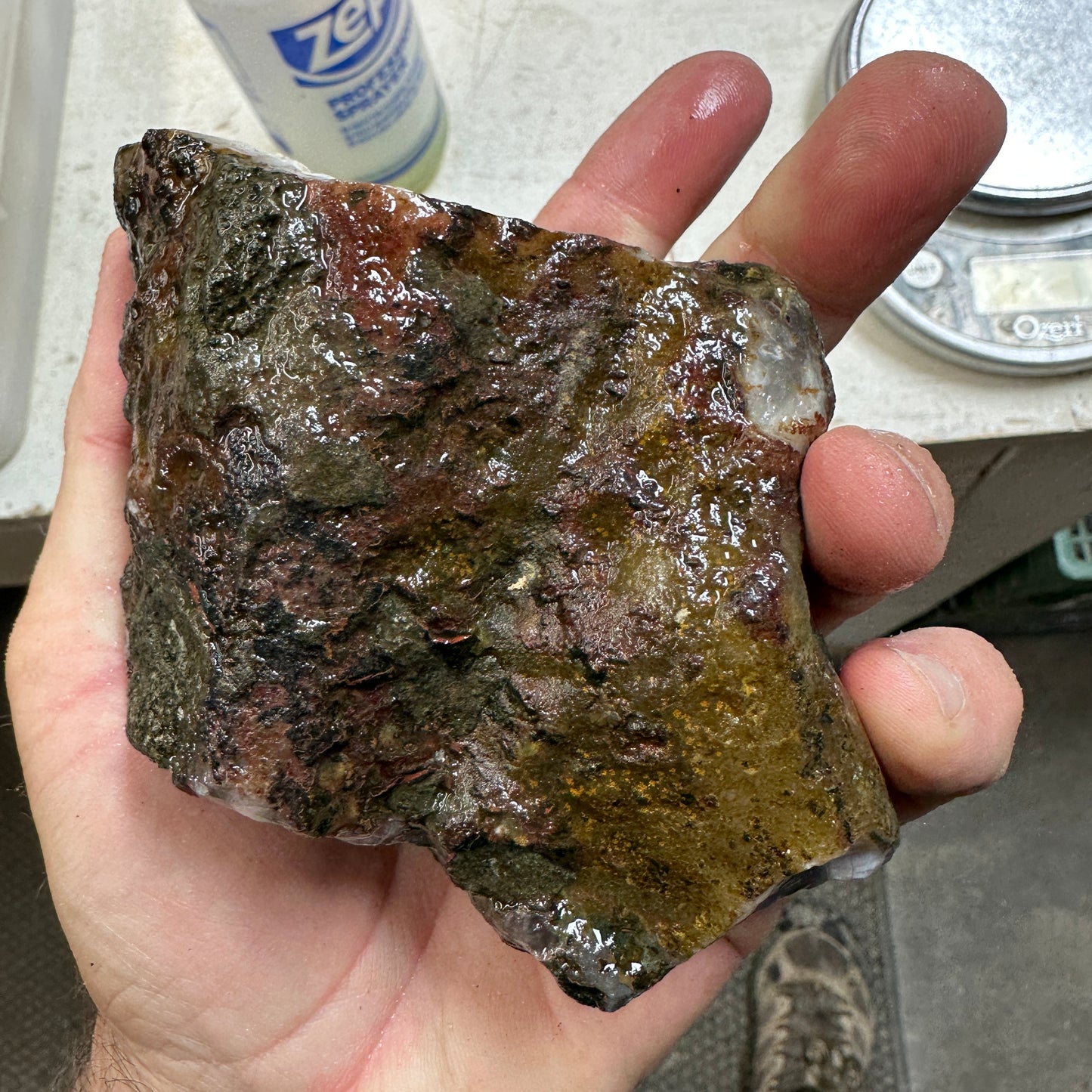 MOROCCAN KERROUCHEN AGATE Rough - 1.73 Pounds