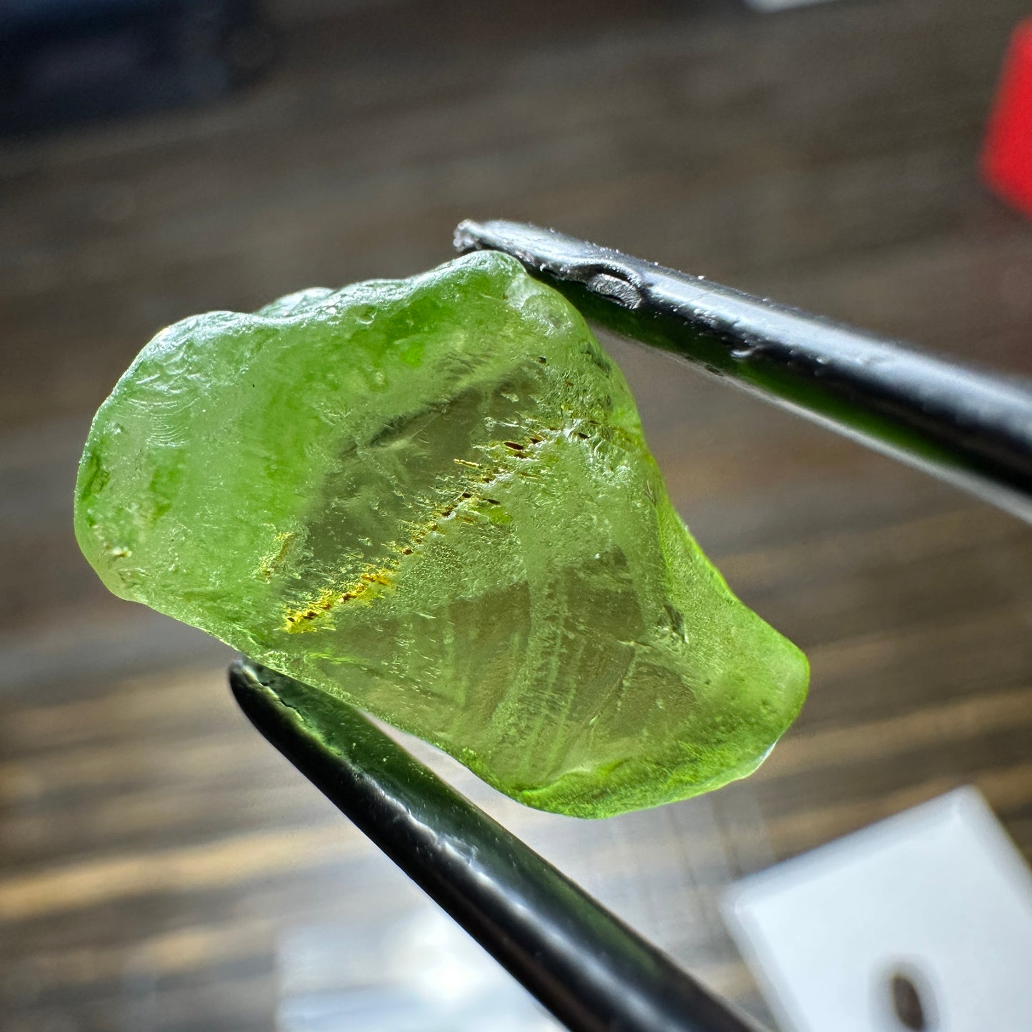 9.35ct Tanzania PERIDOT Facet Rough