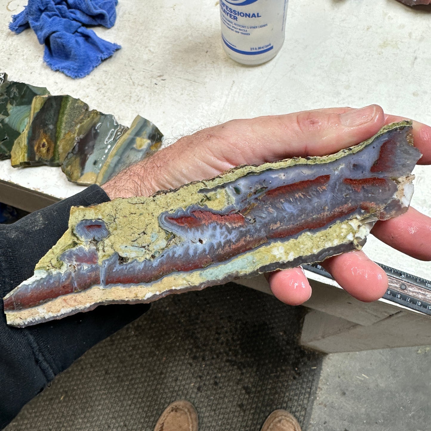 ECHO RIDGE AGATE Slab - 148 grams