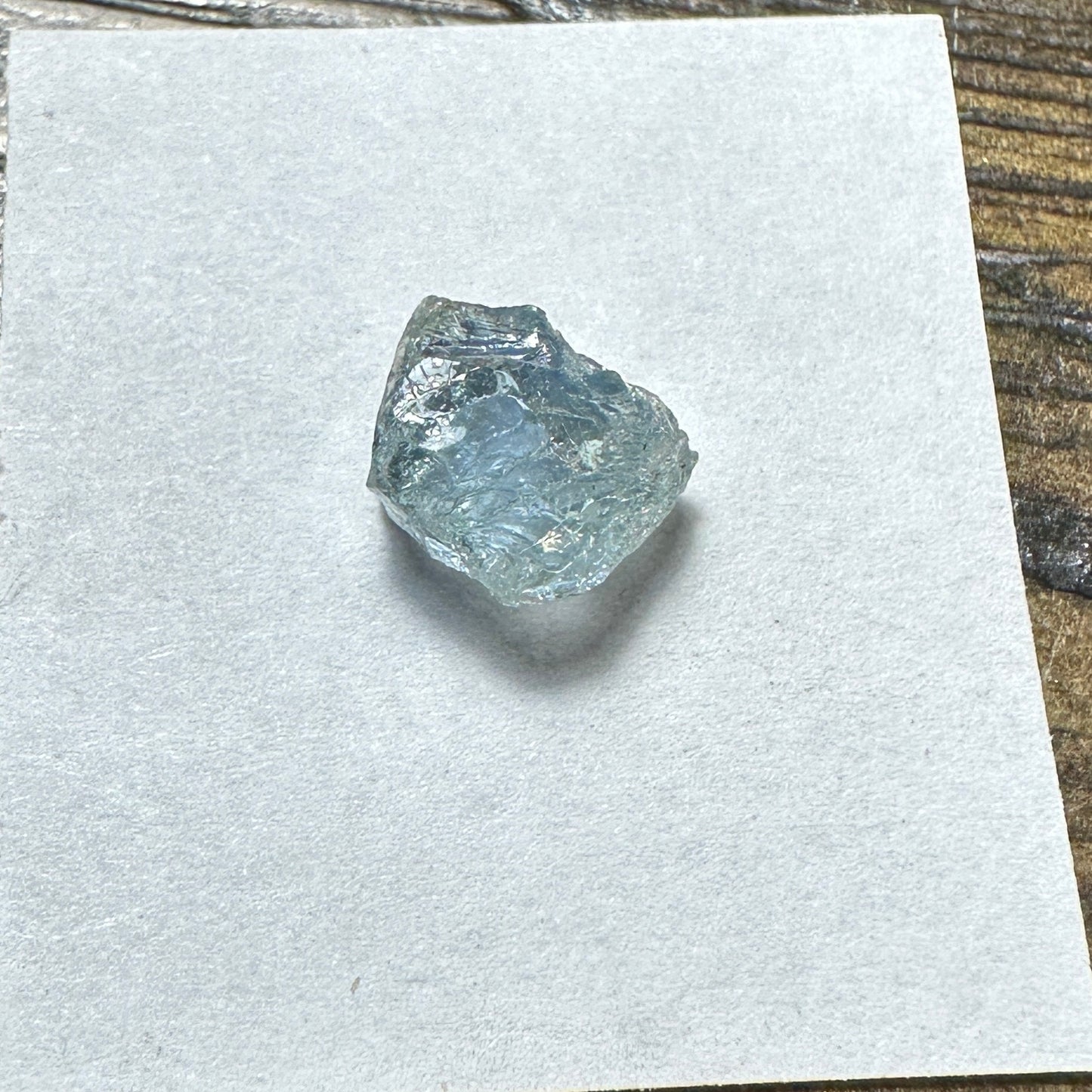 3.43ct MALAWI SAPPHIRE Facet Rough